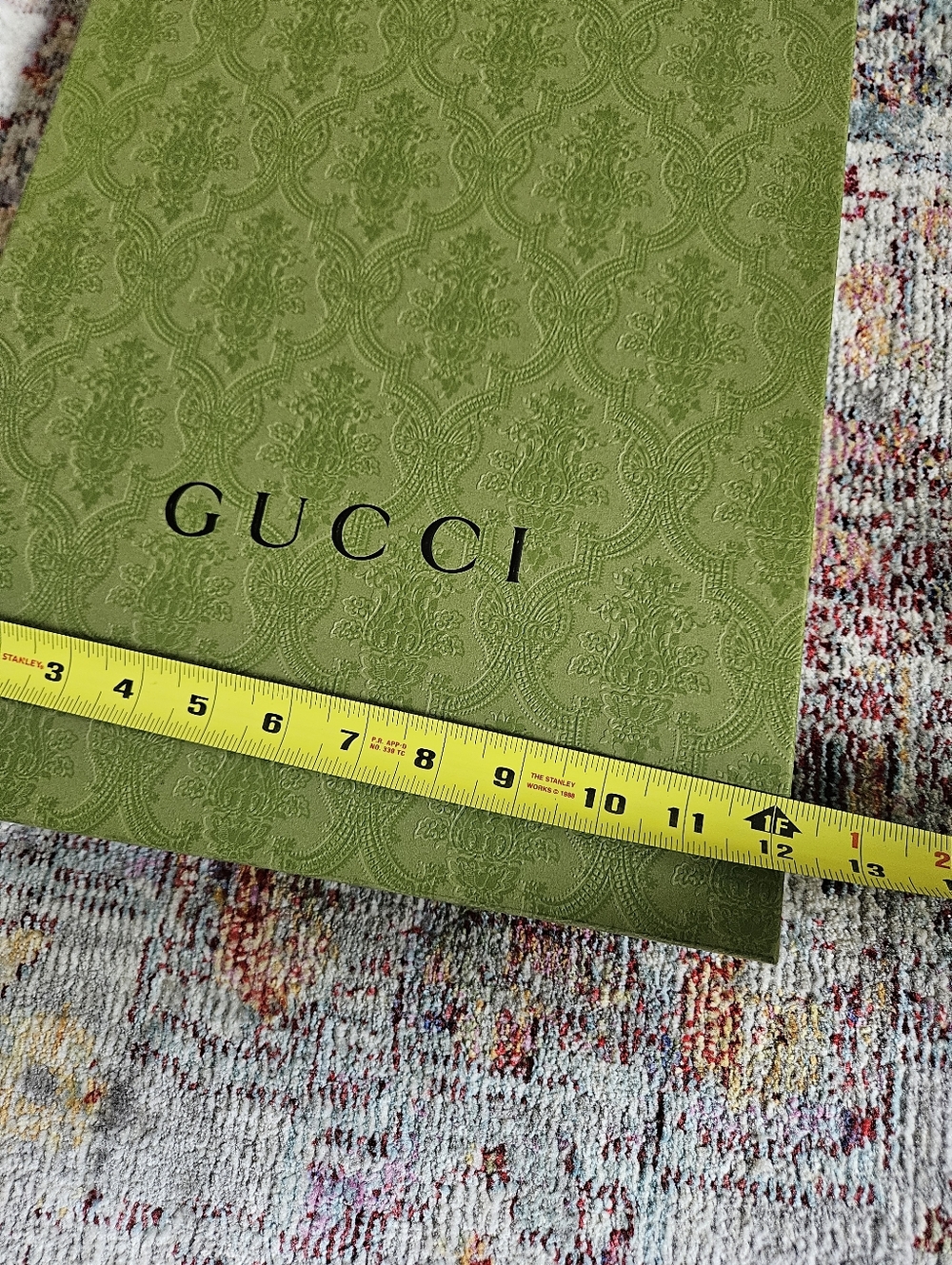 Gucci Green Embossed Box - Picture 4 of 6